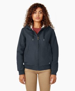 Women's Fleece Lined Duck Canvas Jacket