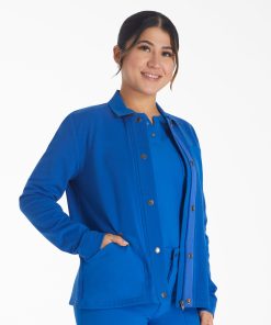 Women's EDS NXT Zip Front Scrub Jacket