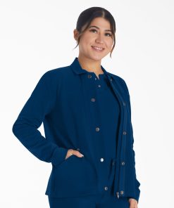 Women's EDS NXT Zip Front Scrub Jacket