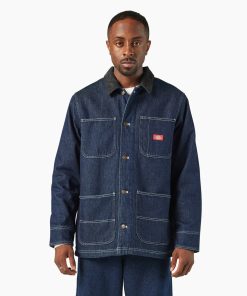 Blanket Lined Denim Chore Coat