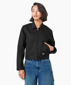 Women's Unlined Cropped Eisenhower Jacket