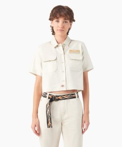Dickies x Harley-Davidson Women's Eagle Cropped Work Shirt