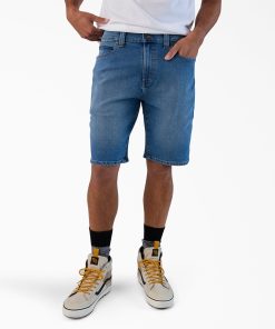 FLEX 5-Pocket Denim Shorts. 11