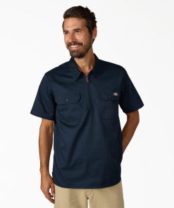 1/4 Zip Work Shirt