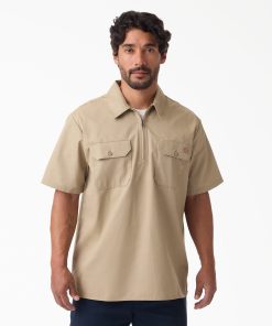 1/4 Zip Work Shirt