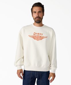 Dickies x Harley-Davidson® Boxy Fit Embroidered Crewneck Sweatshirt