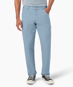 Relaxed Fit Stonewashed Duck Carpenter Pants
