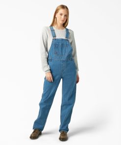 Women's Relaxed Fit Bib Overalls