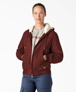 Women's Fleece Lined Duck Canvas Jacket