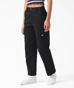 Women's Relaxed Fit Cropped Cargo Pants