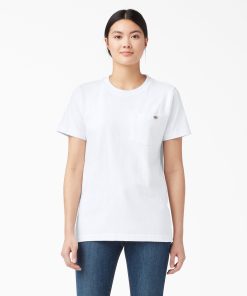 Women's Heavyweight Short Sleeve Pocket T-Shirt