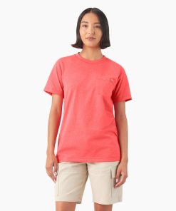 Women's Heavyweight Short Sleeve Pocket T-Shirt