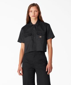 Women's Cropped Work Shirt