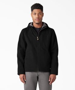 Duck Canvas High Pile Fleece Lined Jacket