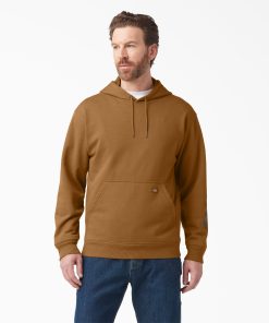 Water Repellent Sleeve Logo Hoodie