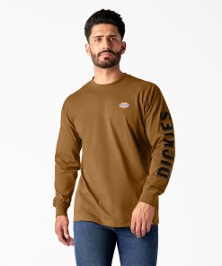 Long Sleeve Workwear Graphic T-Shirt