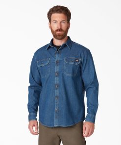 FLEX Denim Long Sleeve Shirt