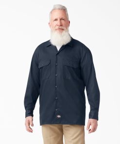 FLEX Relaxed Fit Long Sleeve Work Shirt