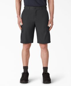 FLEX Cooling Active Waist Regular Fit Cargo Shorts. 11