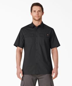 Short Sleeve Ripstop Work Shirt