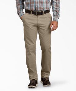 Dickies X-Series Active Waist Regular Tapered Fit Washed Chino Pants