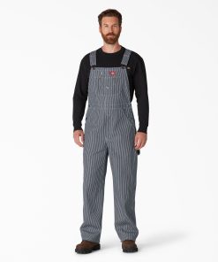 Hickory Stripe Bib Overalls
