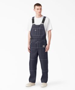 100 Year Denim Double Knee Bib Overalls
