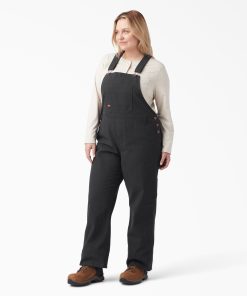 Women's Plus Relaxed Fit Bib Overalls