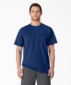 Heavyweight Heathered Short Sleeve Pocket T-Shirt